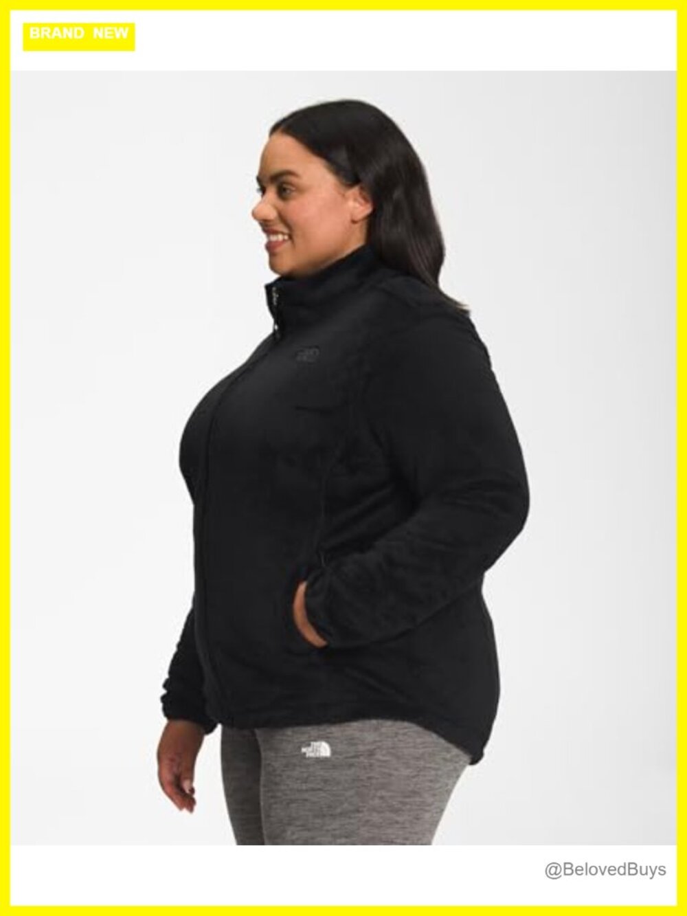 Womens Osito Fleece Jacket Full Zip Soft Recycled Polyester Coat